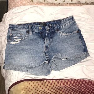 Abercrombie jean shorts